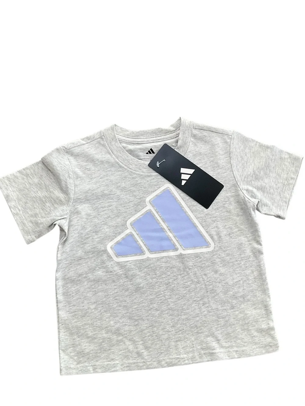 adidas Girl’s Skort Tee Shirts Set Purple Gray White Size 5, 6, 7 NWT - Picture 3 of 8